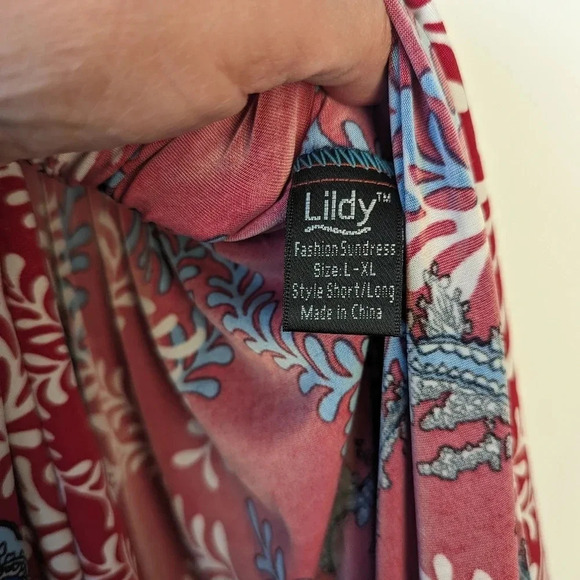 Floral Boho Vintage Inspired Sundress - Picture 4 of 4